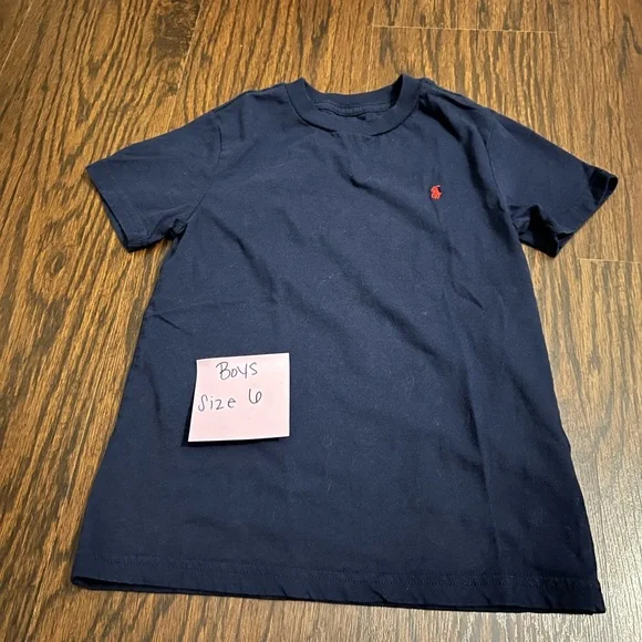 Short sleeve Ralph Lauren boys size 6. Selling BOTH together - Picture 3 of 3